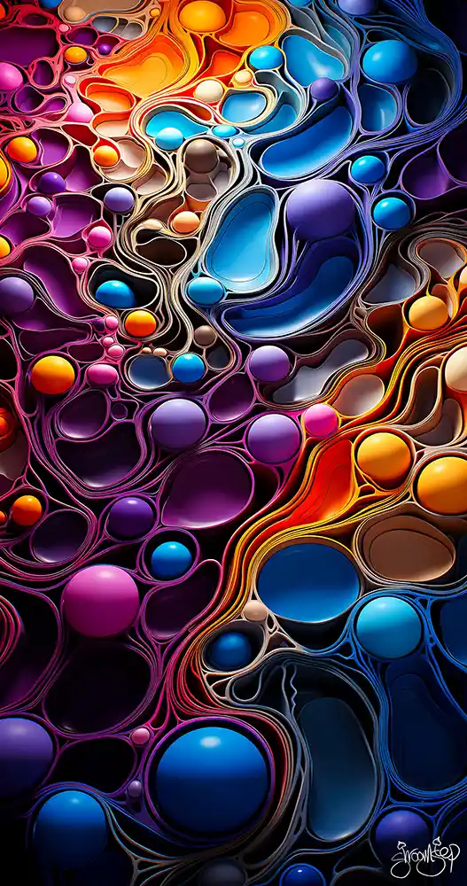 Shroomstep Art - Cosmic Chocolate Ripple
