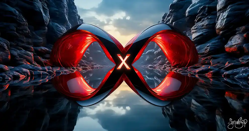 Shroomstep Art - Elon's X
