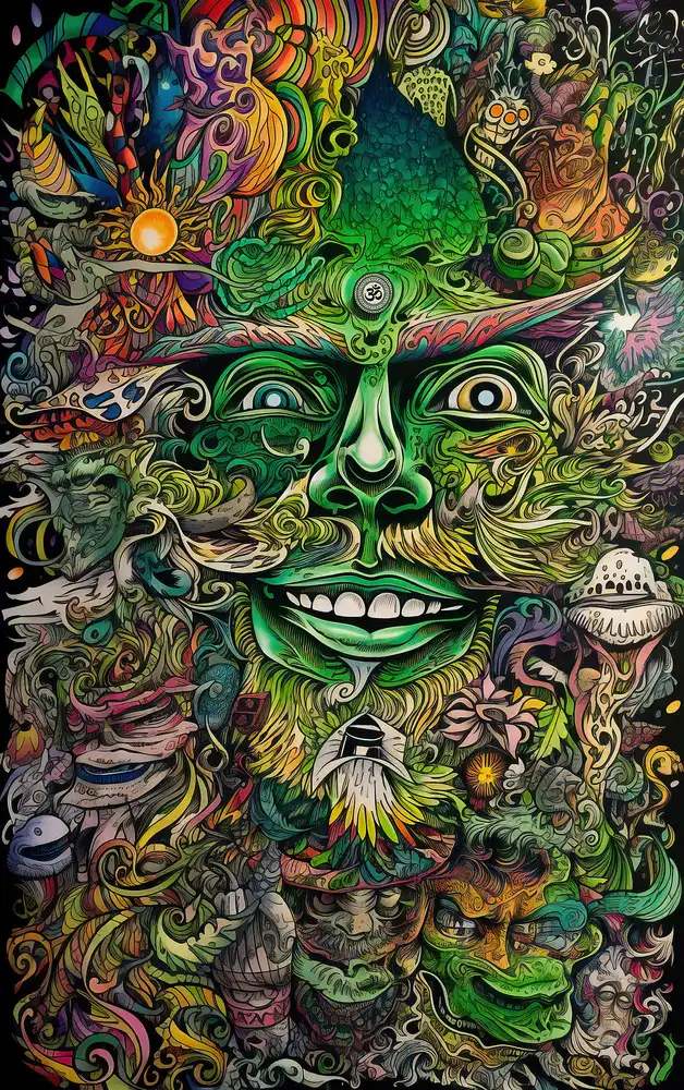 Shroomstep Art - The 420 Awakening