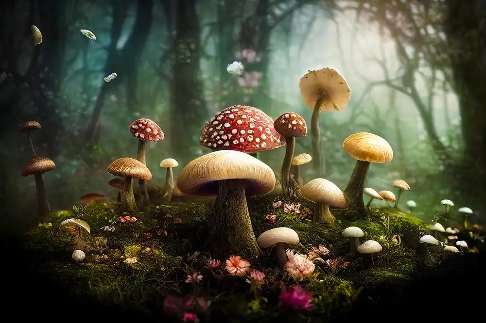 Shroomstep Art - Myco Tapestry