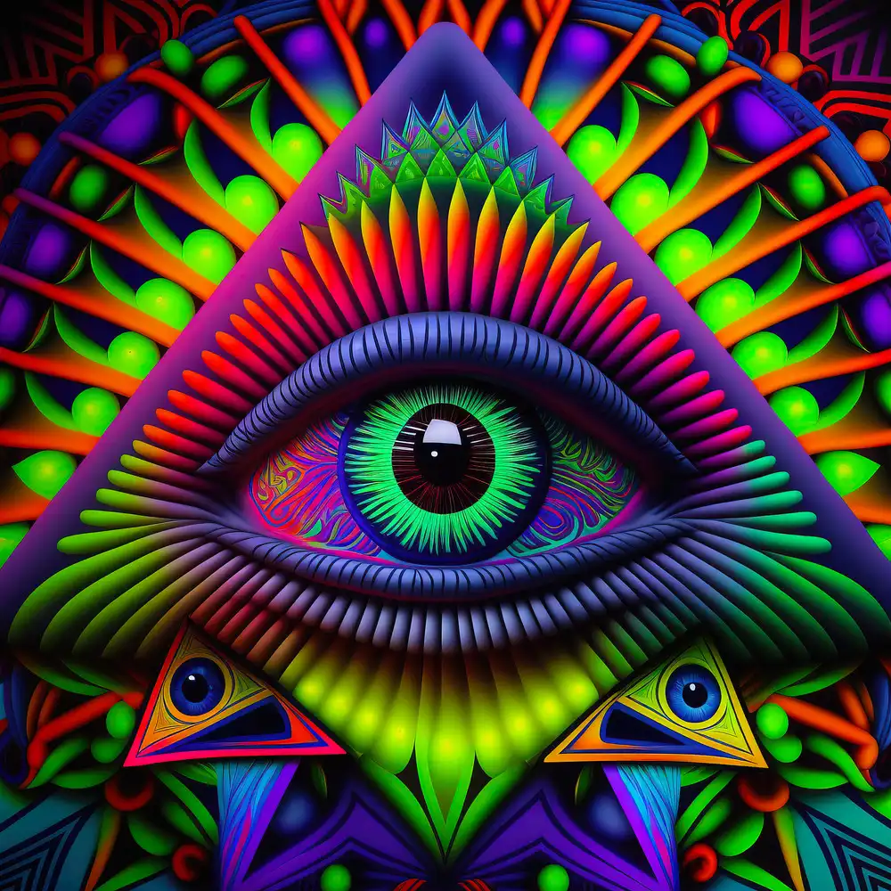 Shroomstep Art - Psychedelic Illumination #1