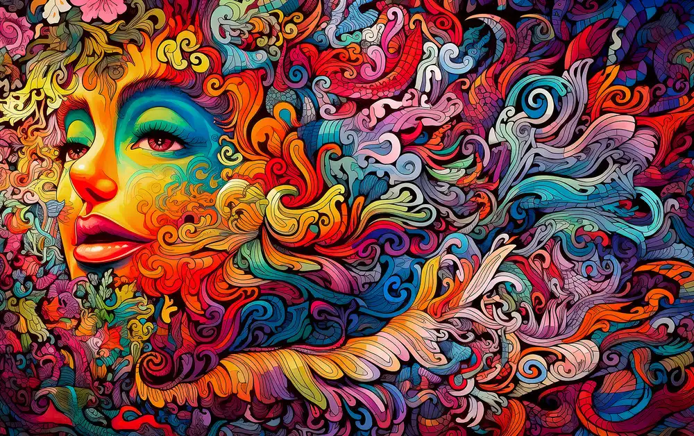 Shroomstep Art - The Psychedelic Goddess