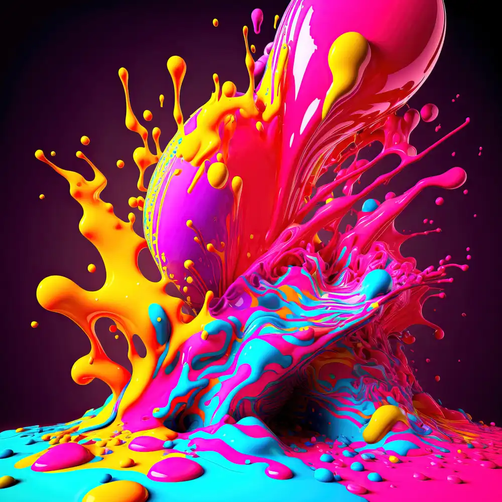 Shroomstep Art - Psychedelic Splash #3