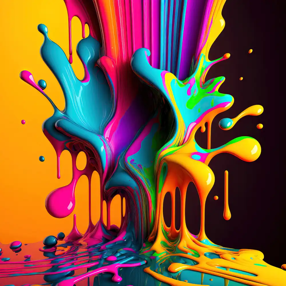 Shroomstep Art - Psychedelic Splash #9