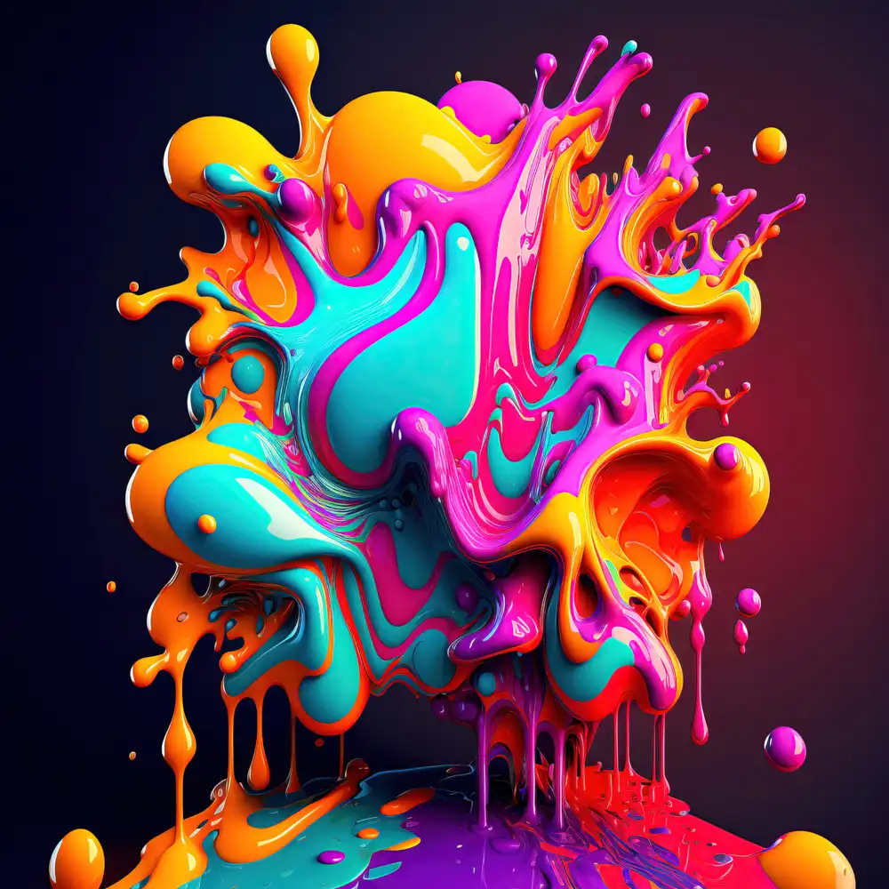 Shroomstep Art - Psychedelic Splash #11